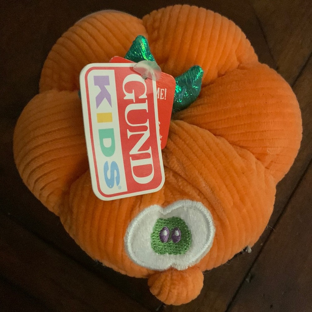 Halloween Plush Pumpkin - Gund Kids